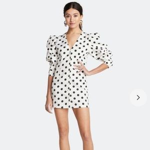 Choosy Mini Puff Sleeve Dress